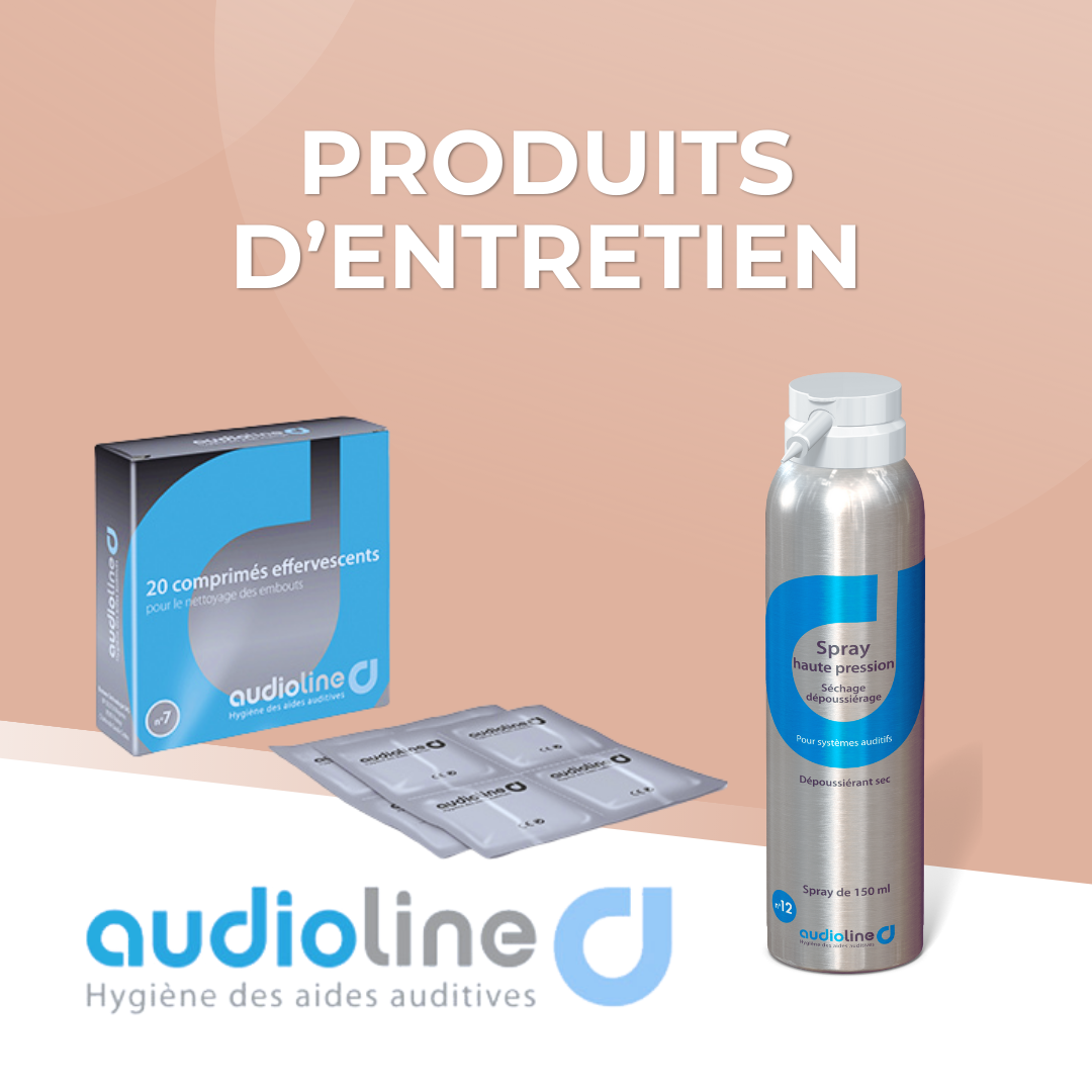 Produits d'entretien audioline
